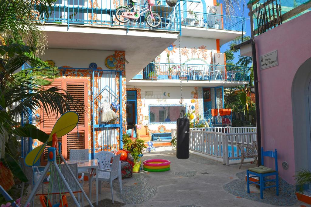 Casa Carolina courtyard and exterior gardens