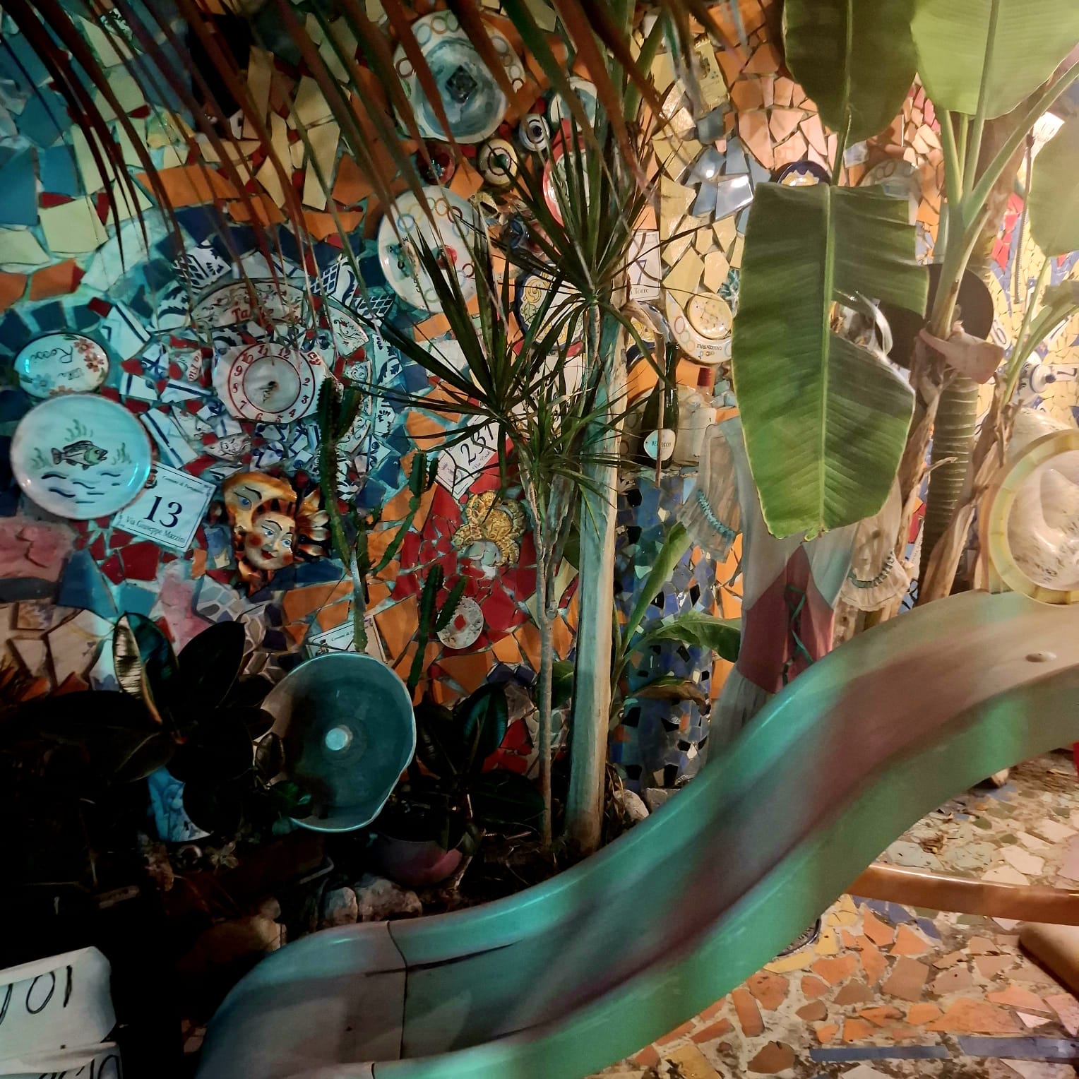 Interior living space at Casa Carolina