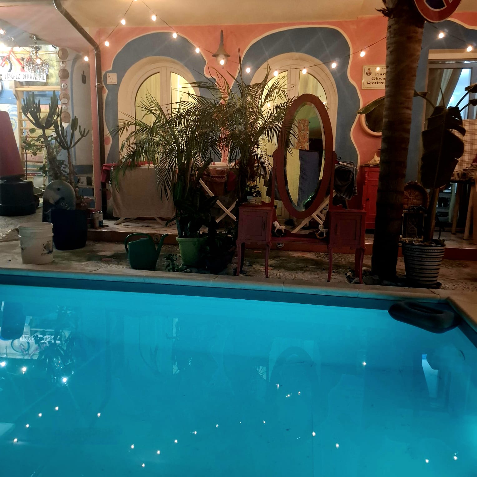 Private pool at Casa Carolina