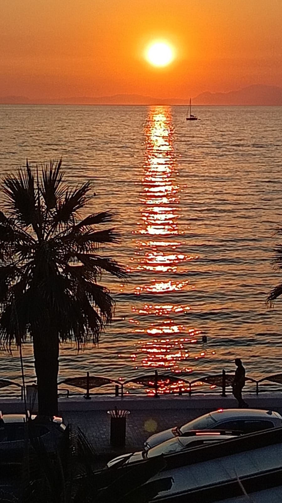 Sunset view from Casa Carolina